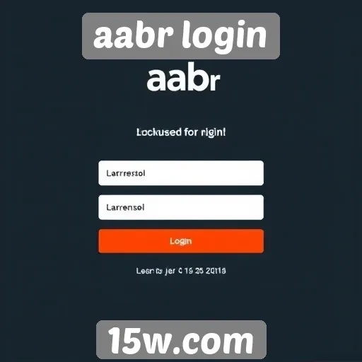 Aabr login funcionalidades e recursos disponíveis