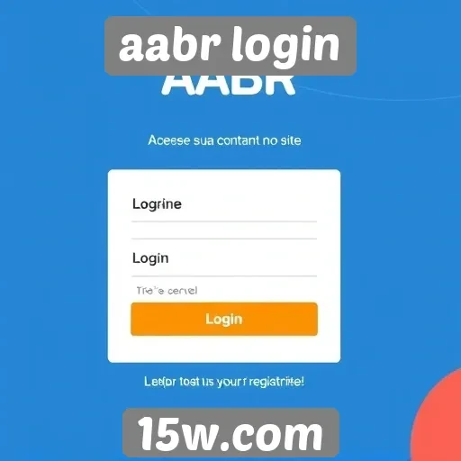 Acesse sua conta no site AABR Login