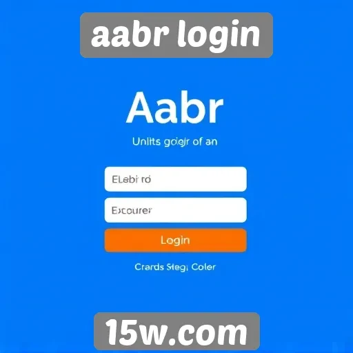 Experiência de usuário no aabr login é otimizada